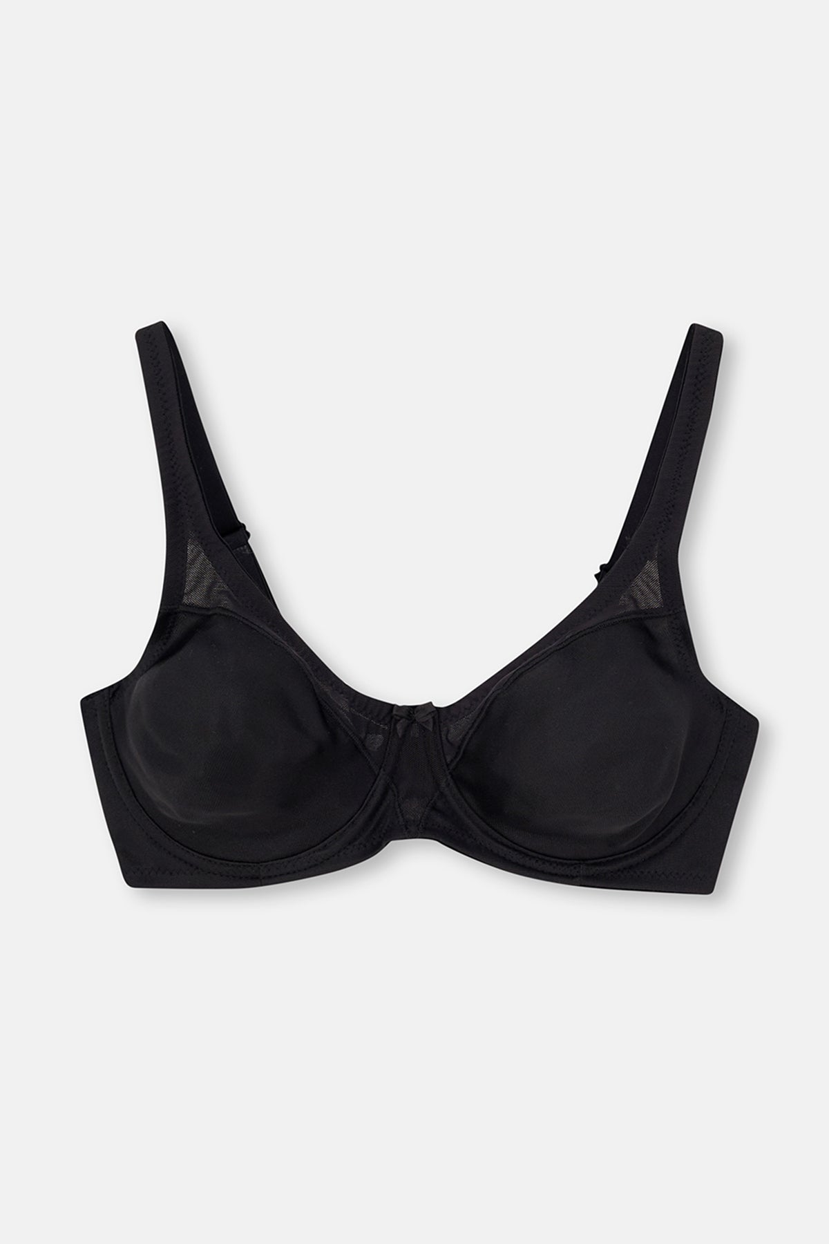 Siyah 1027Kc Asta Balenli Toparlayıcı Sütyen