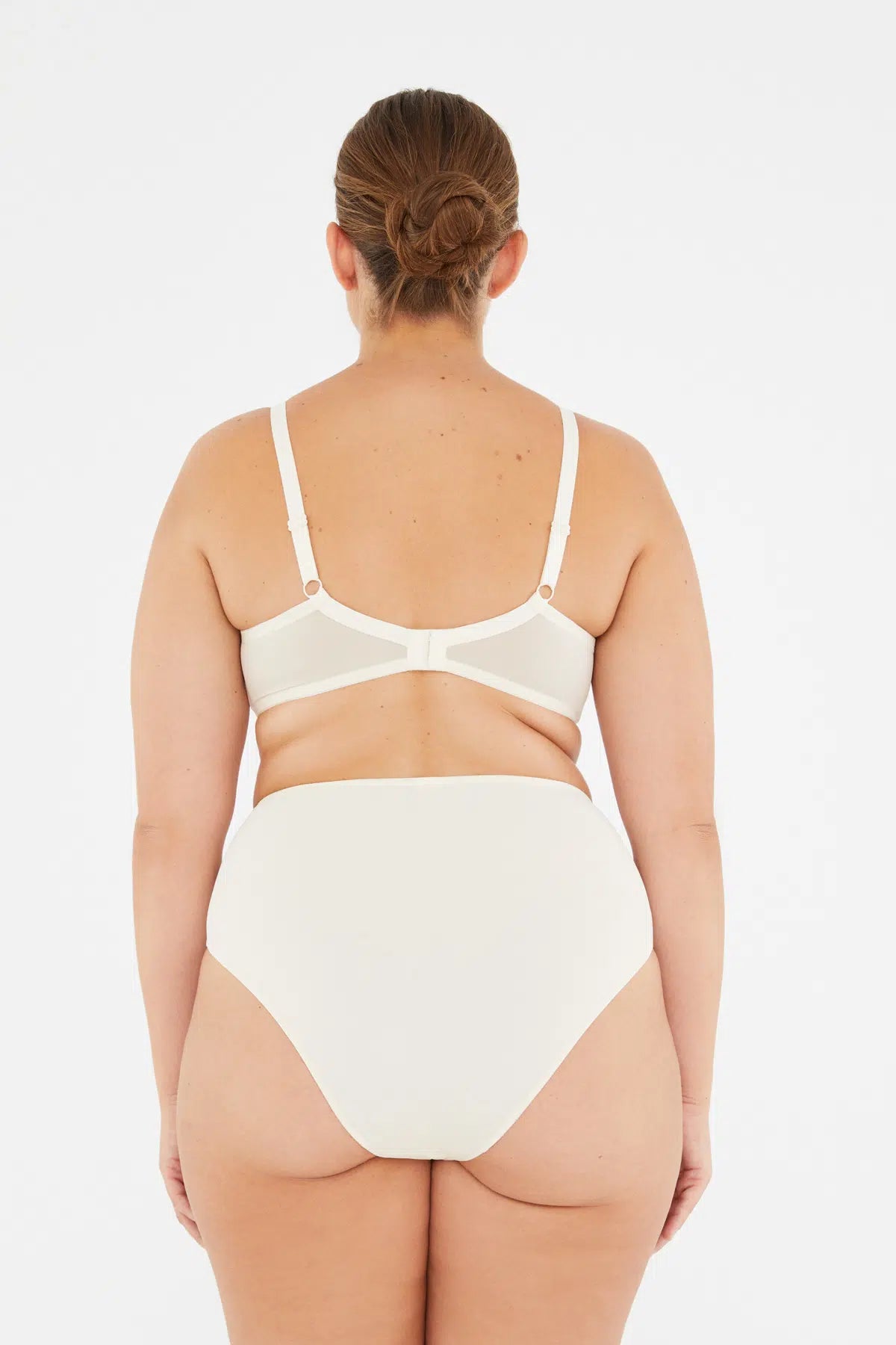 Ekru Lily Yüksek Bel Slip