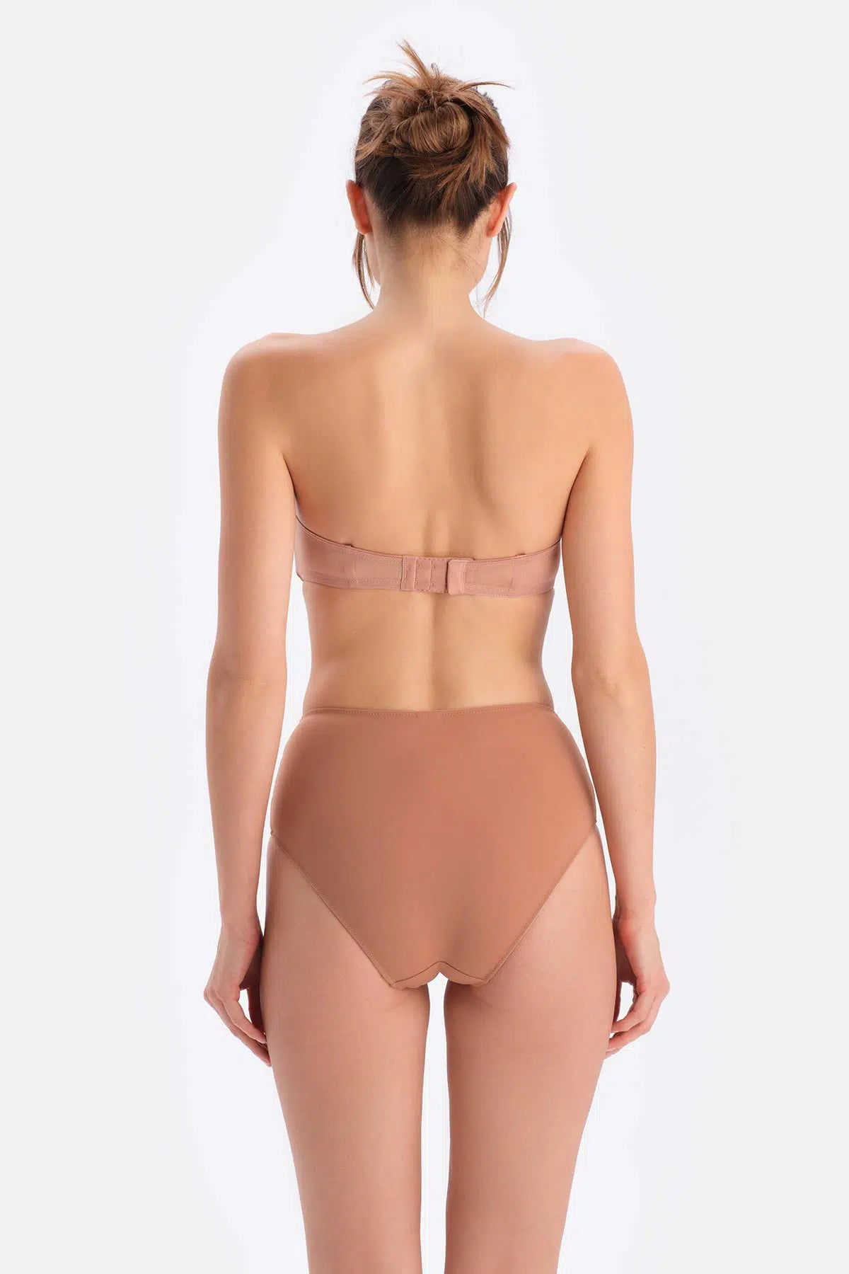 Kahve Lily Yüksek Bel Slip