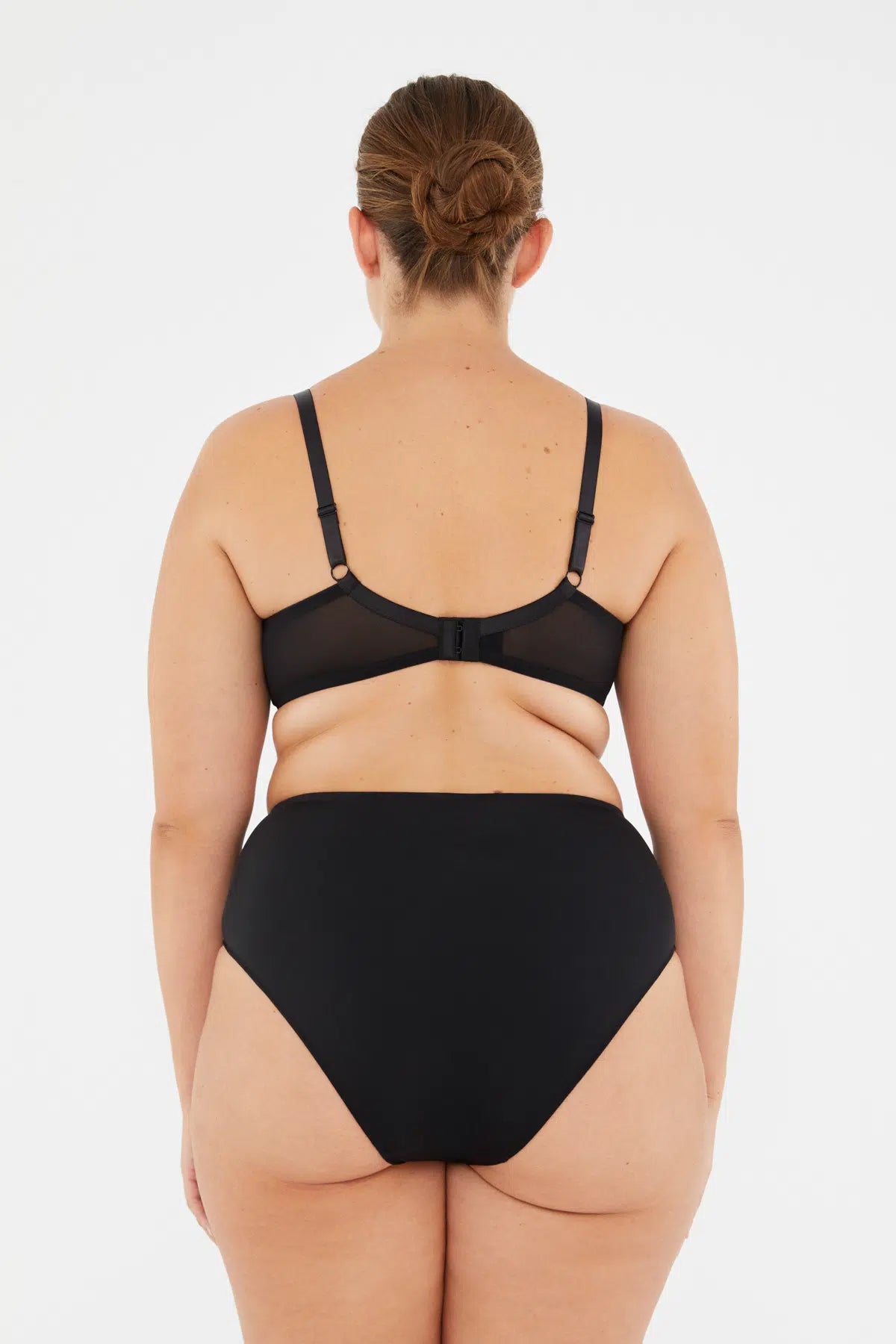 Siyah Lily Yüksek Bel Slip