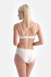 Ekru Blossom Balenli Push-Up Sütyen