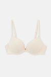 Ekru Blossom Balenli Push-Up Sütyen