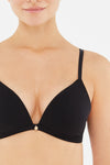 Siyah Laurel Soft Balensiz Sütyen