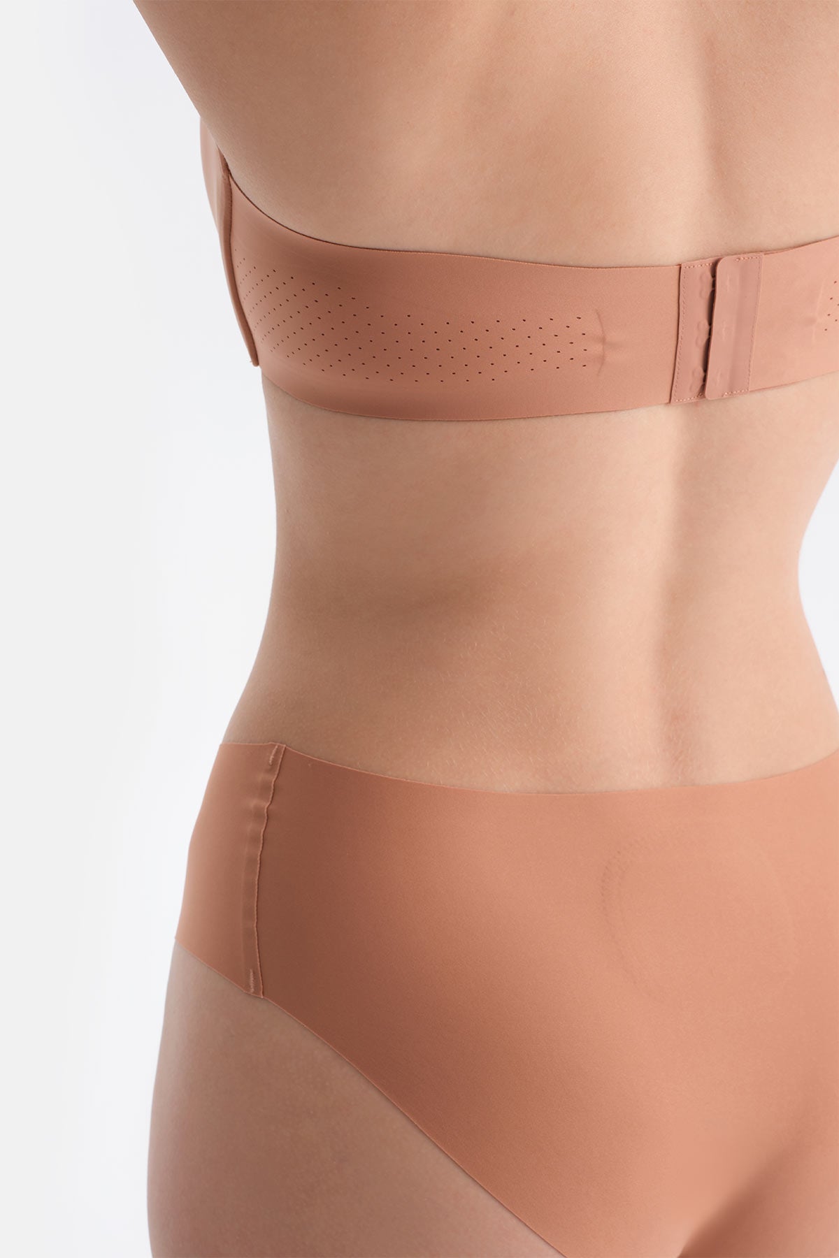 Kahverengi Alıce Straplez Sütyen