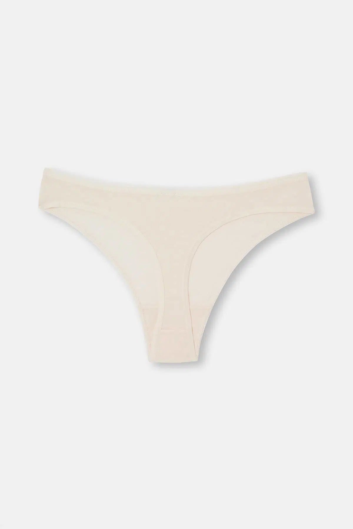 Ekru 2'li Modal Thong Külot