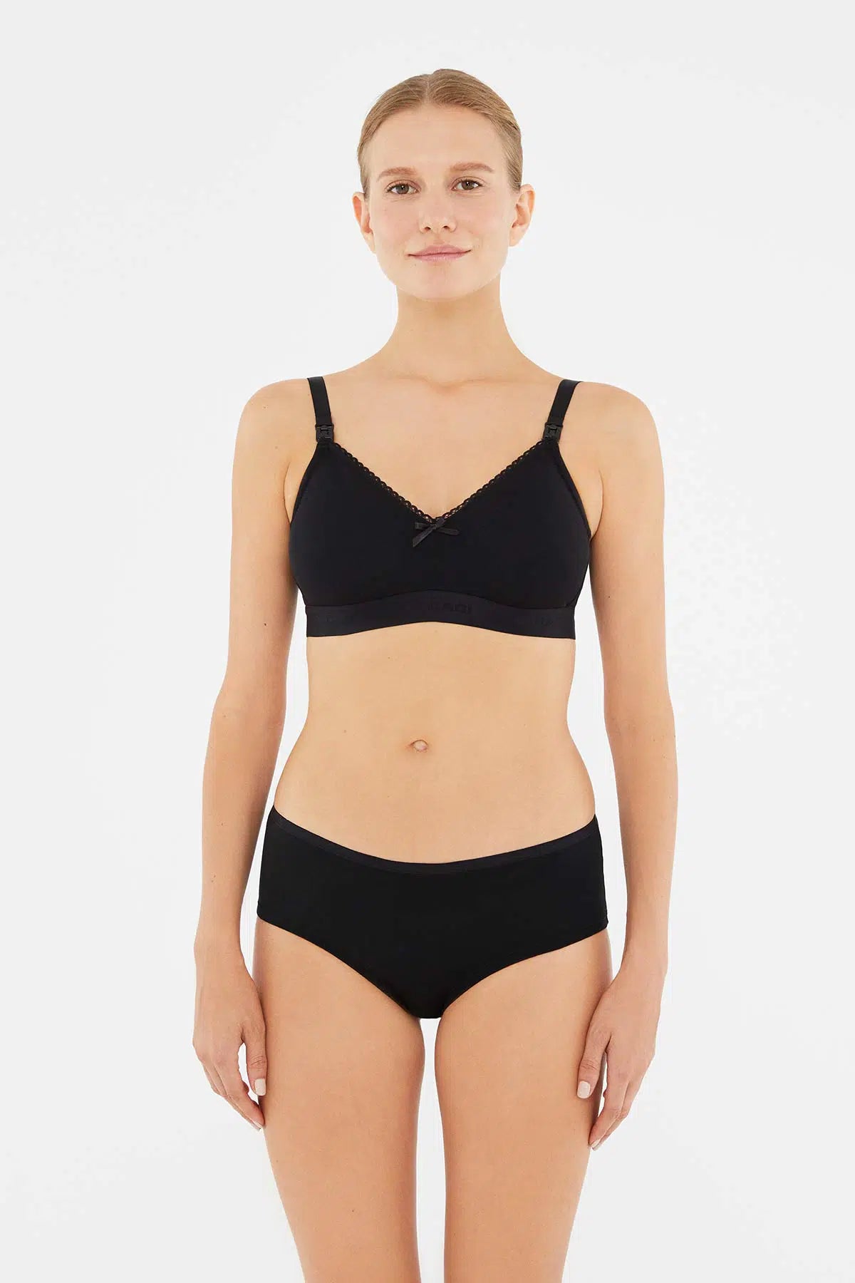 Siyah 2'li Modal Hipster Külot