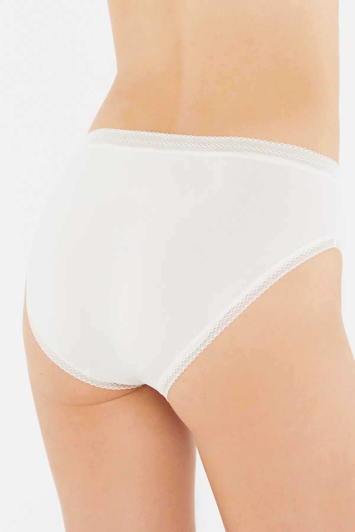 Ekru 2'li Süprem Klasik Külot