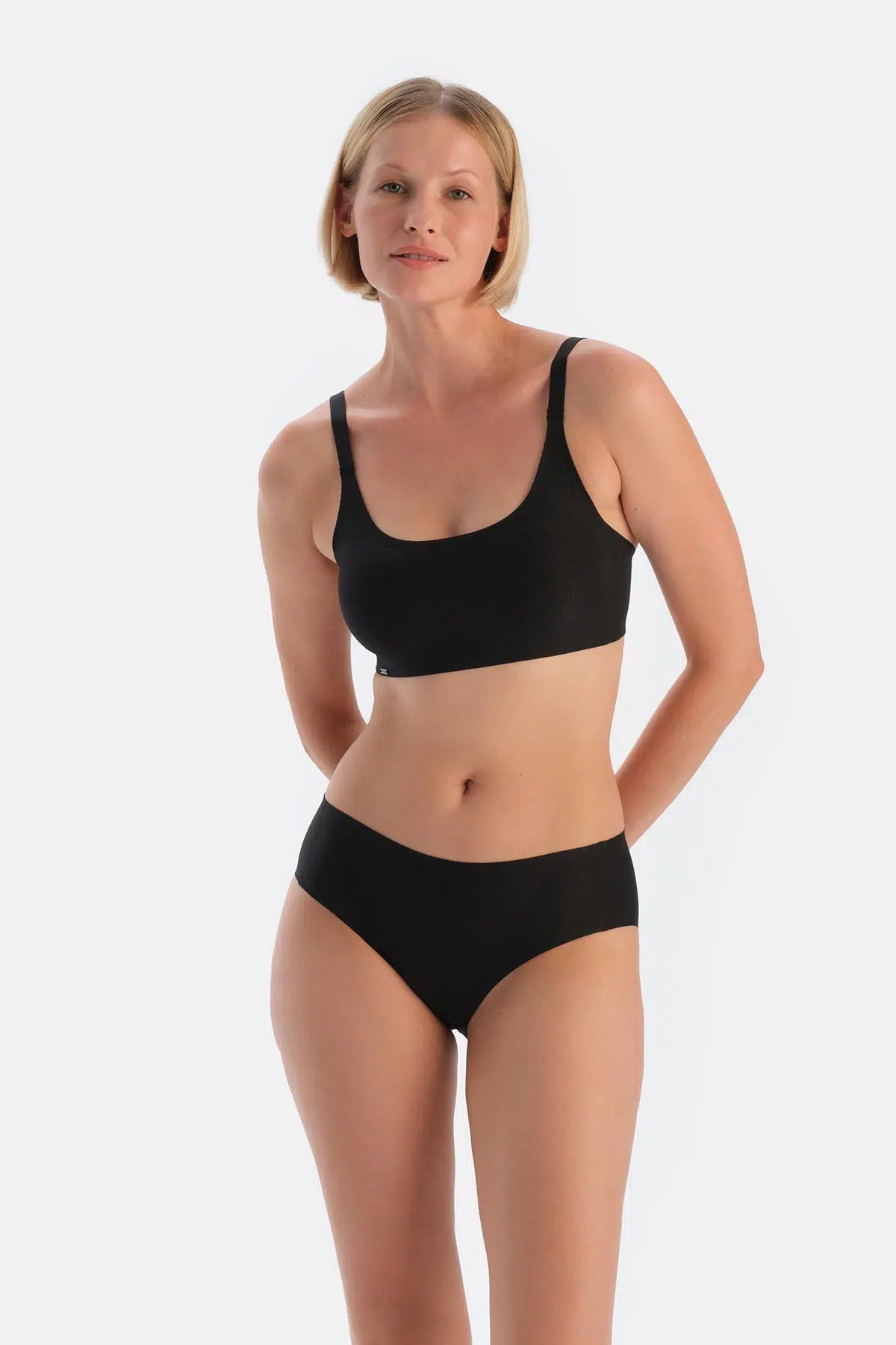 Siyah 2'li Kaşkorse Hipster Külot