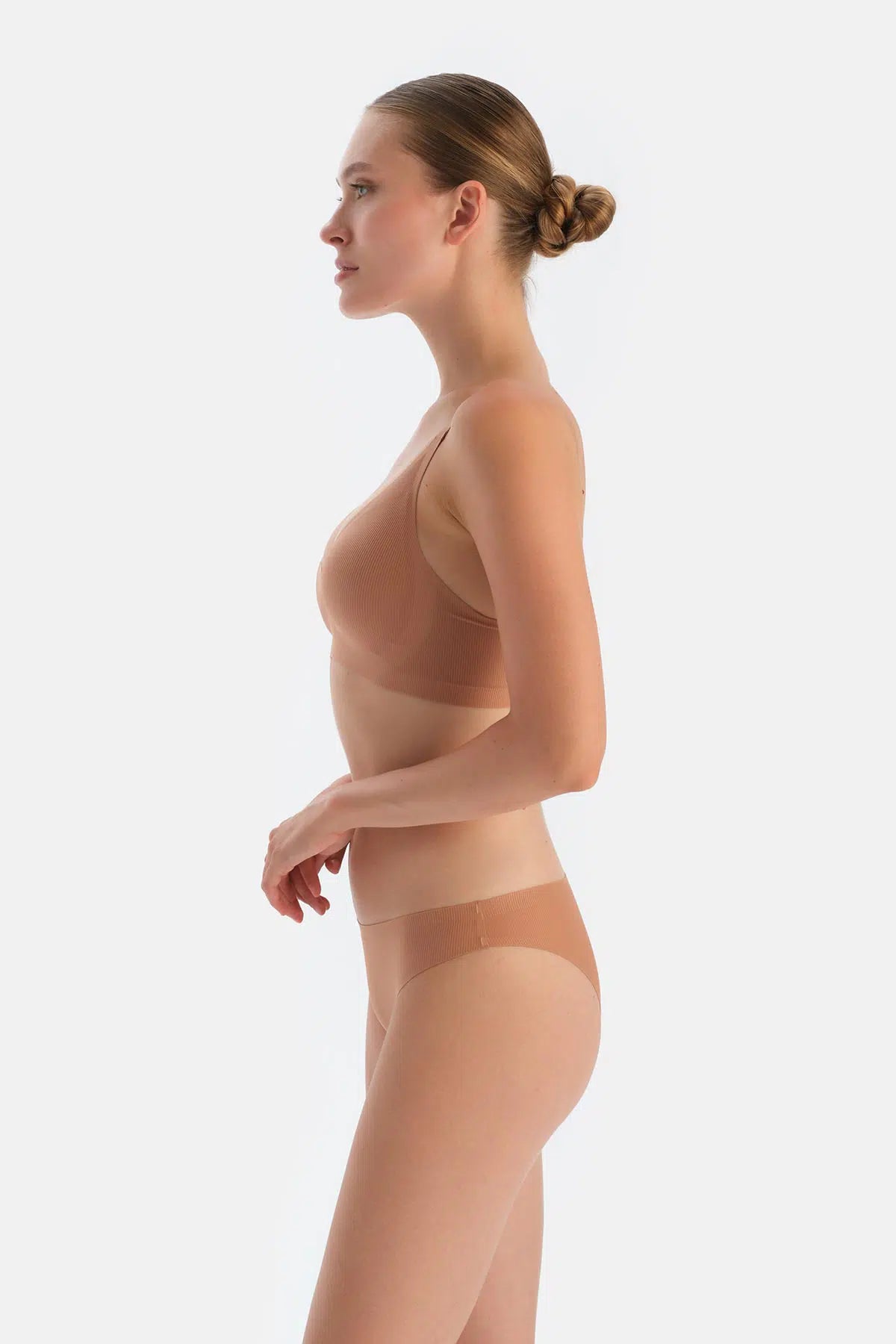 Kahverengi 2'li Kaşkorse Brazilian Külot