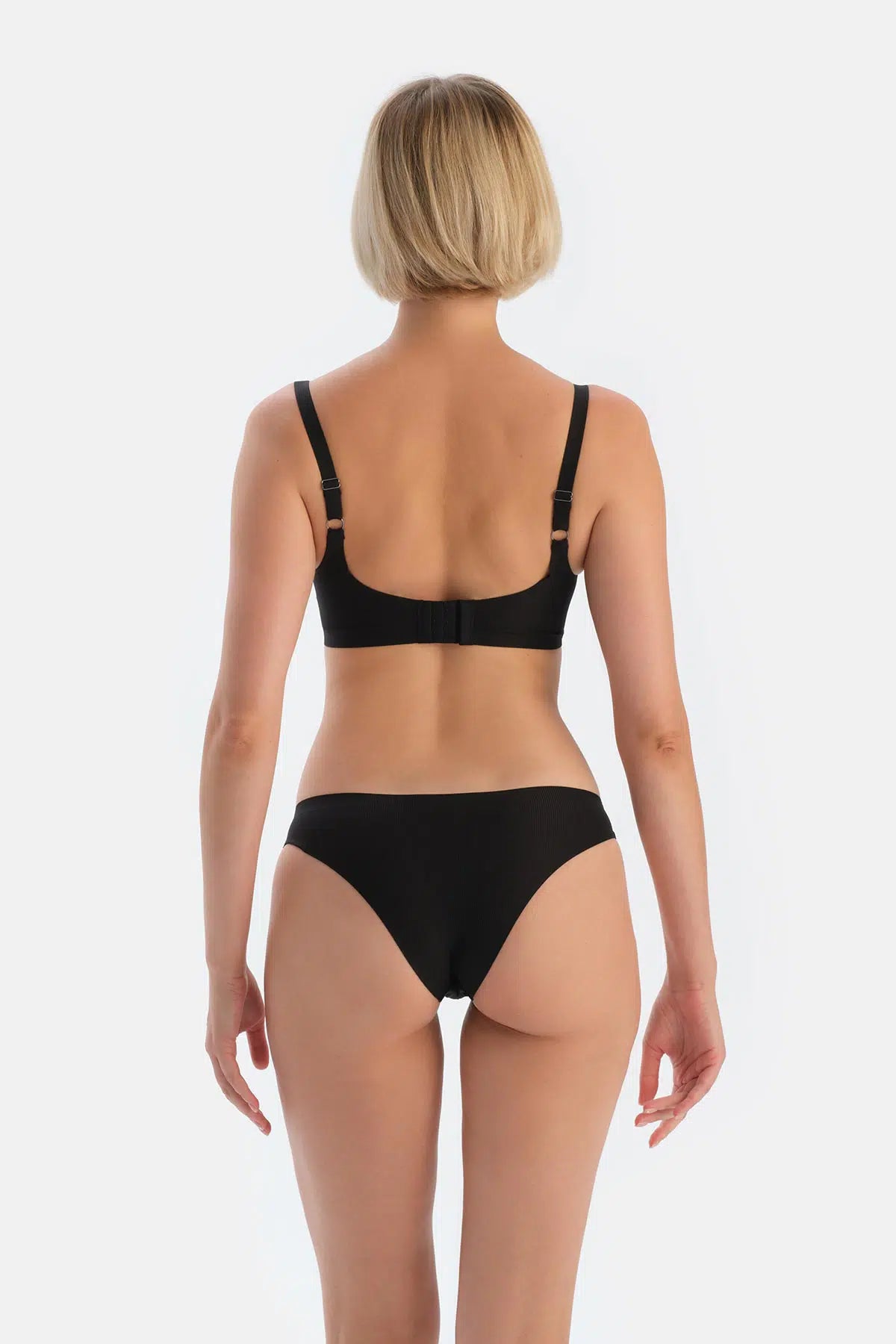 Siyah 2'li Kaşkorse Brazilian Külot