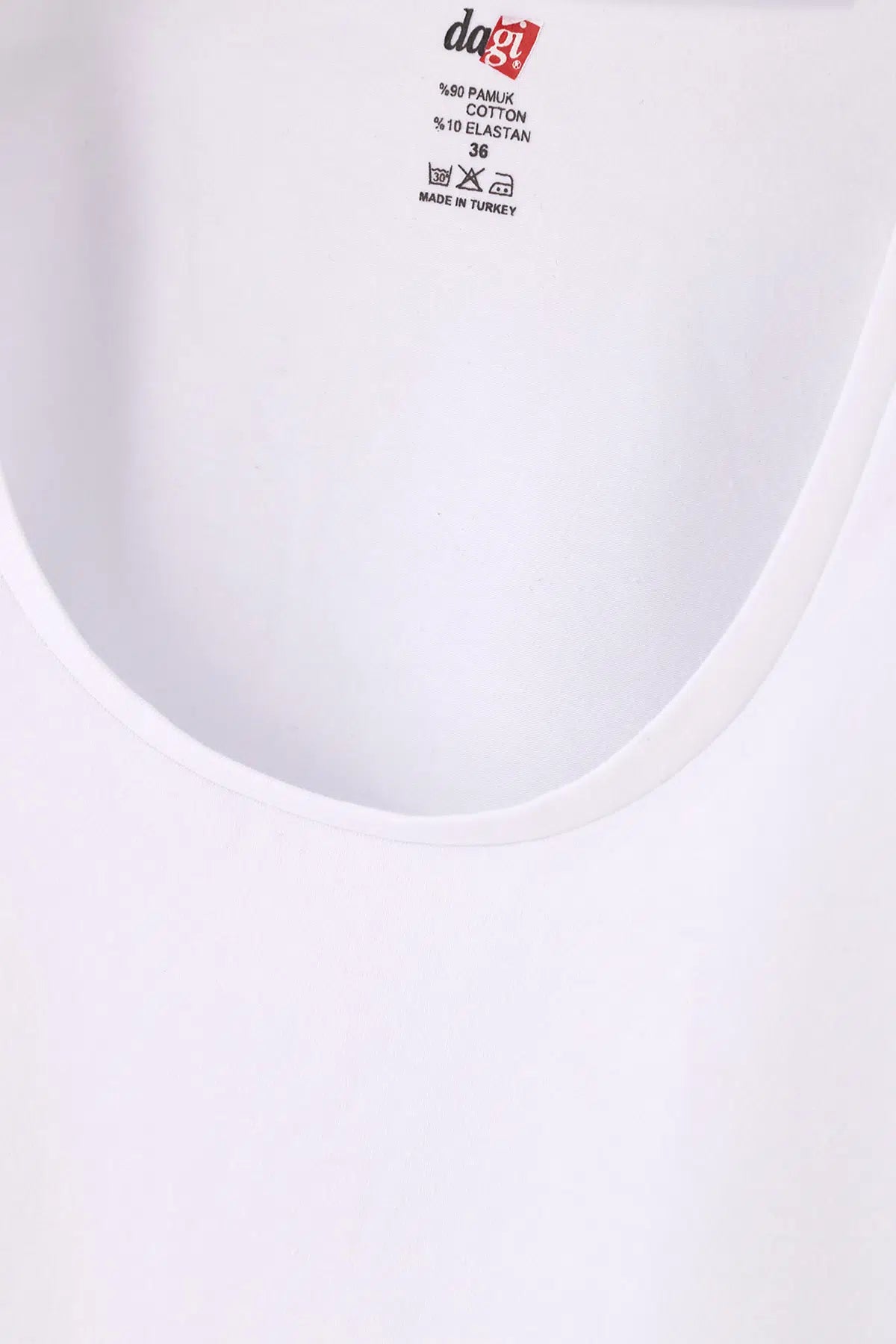 Beyaz 219 Bayan Havuz Yaka Uk. Body