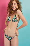 Yeşil Ince Bağcıklı Bikini Altı