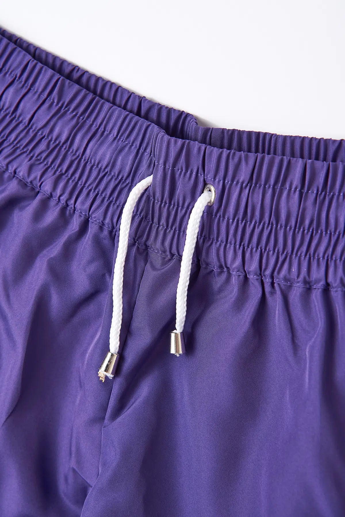 Mor Bağlı Kadın Deniz Şortu