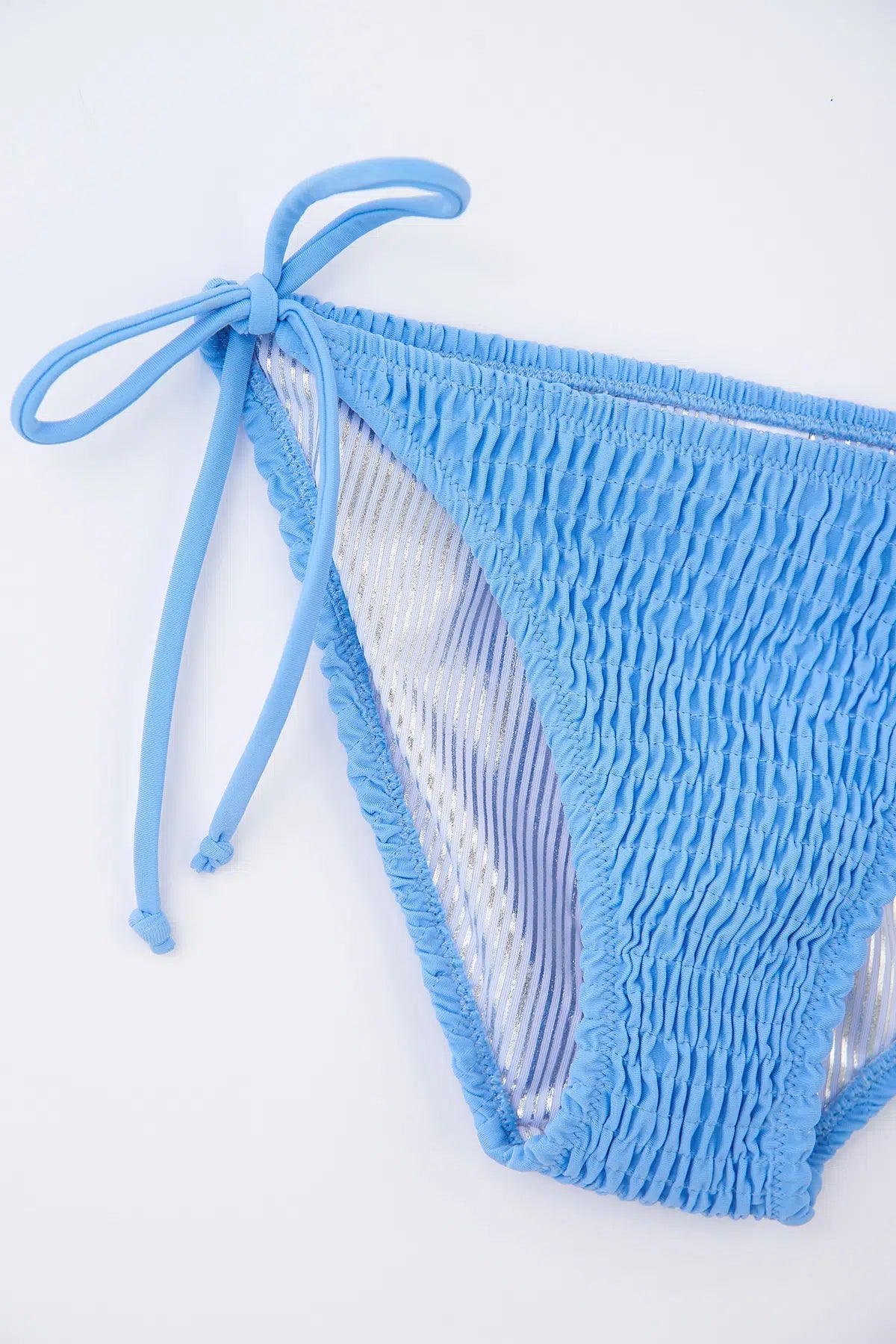 Mavi Gipeli Spagetti Bikini Altı