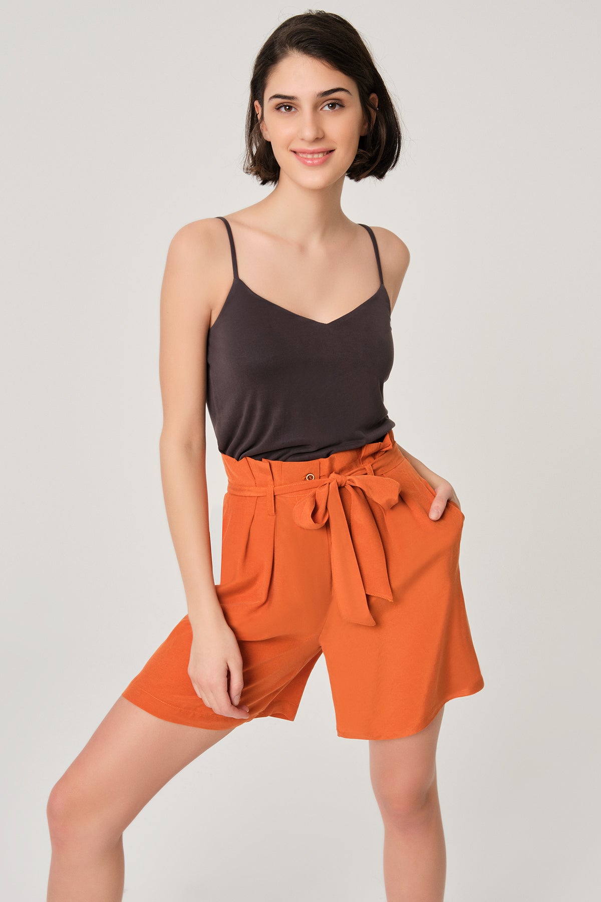 Füme Ip Askılı Atlet