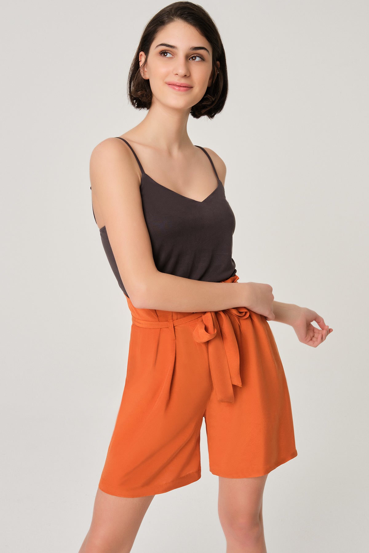 Füme Ip Askılı Atlet