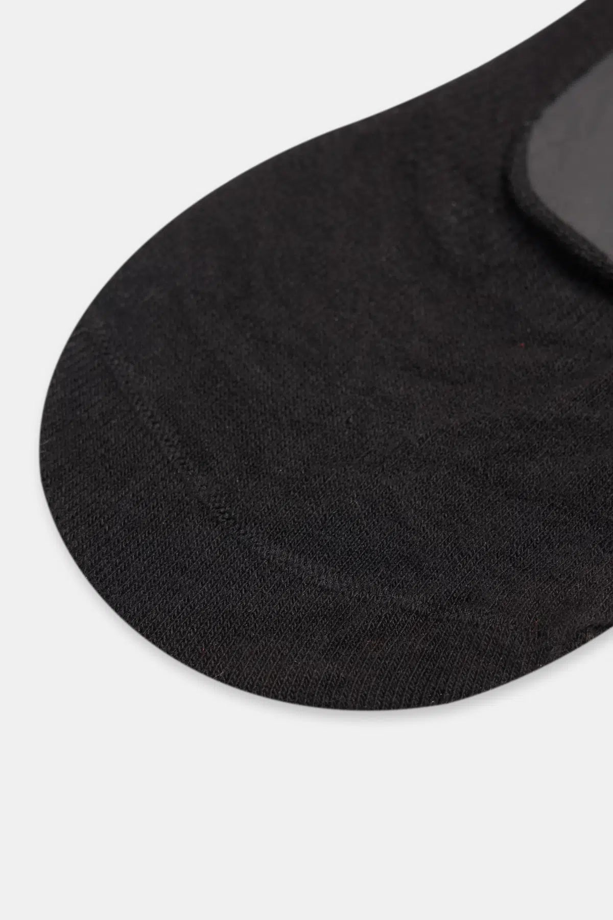 Siyah Kadın Pamuklu Görünmez Çorap