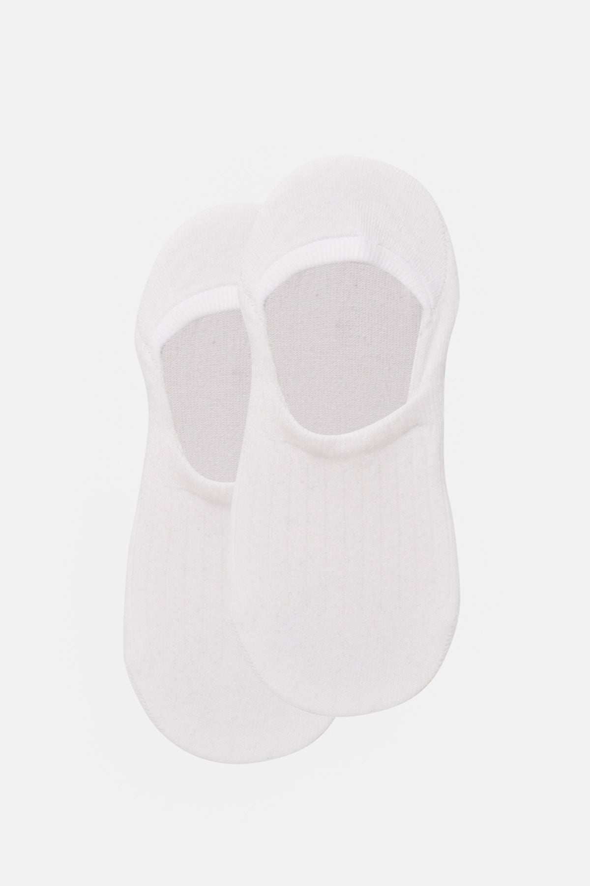 KADIN 3'LÜ ÇİZGİ DOKU GÖRÜNMEZ ÇORAP