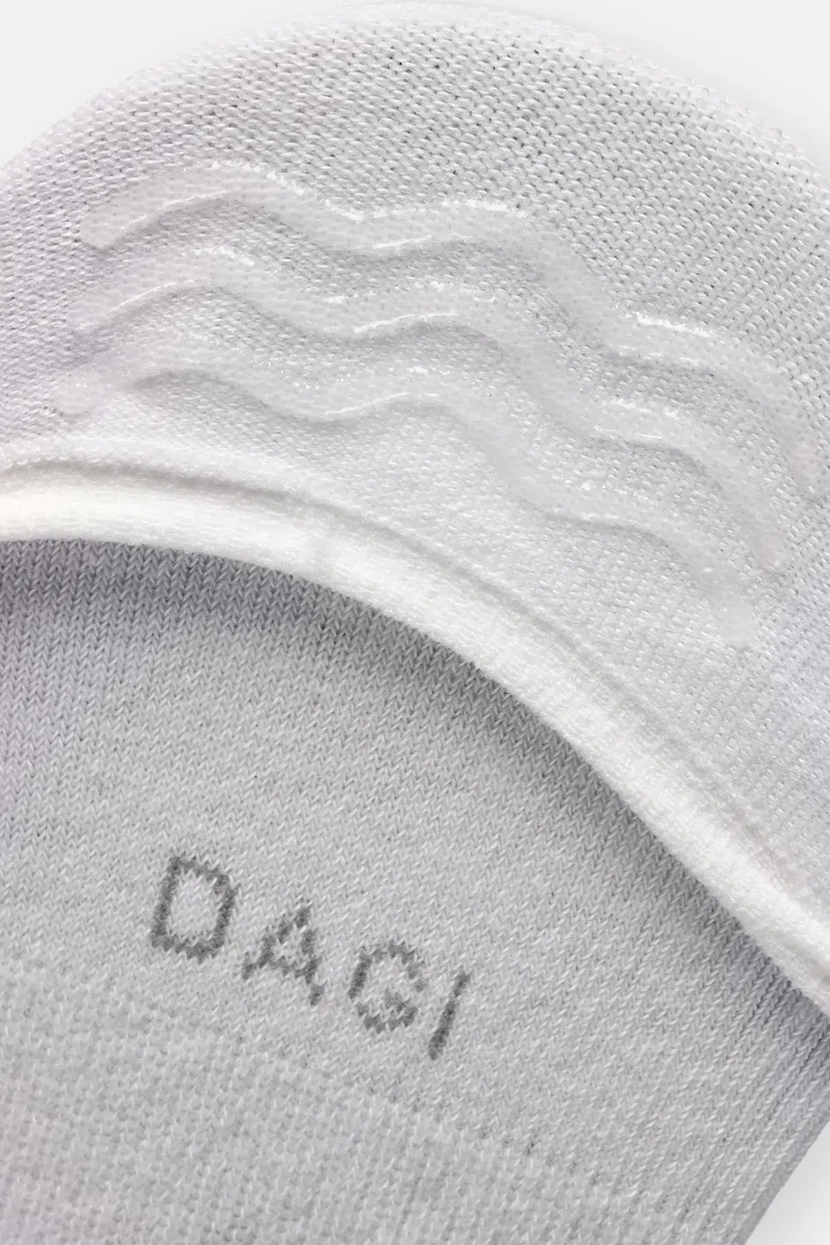 Beyaz Kadın Pamuklu Görünmez Çorap 3'Lü