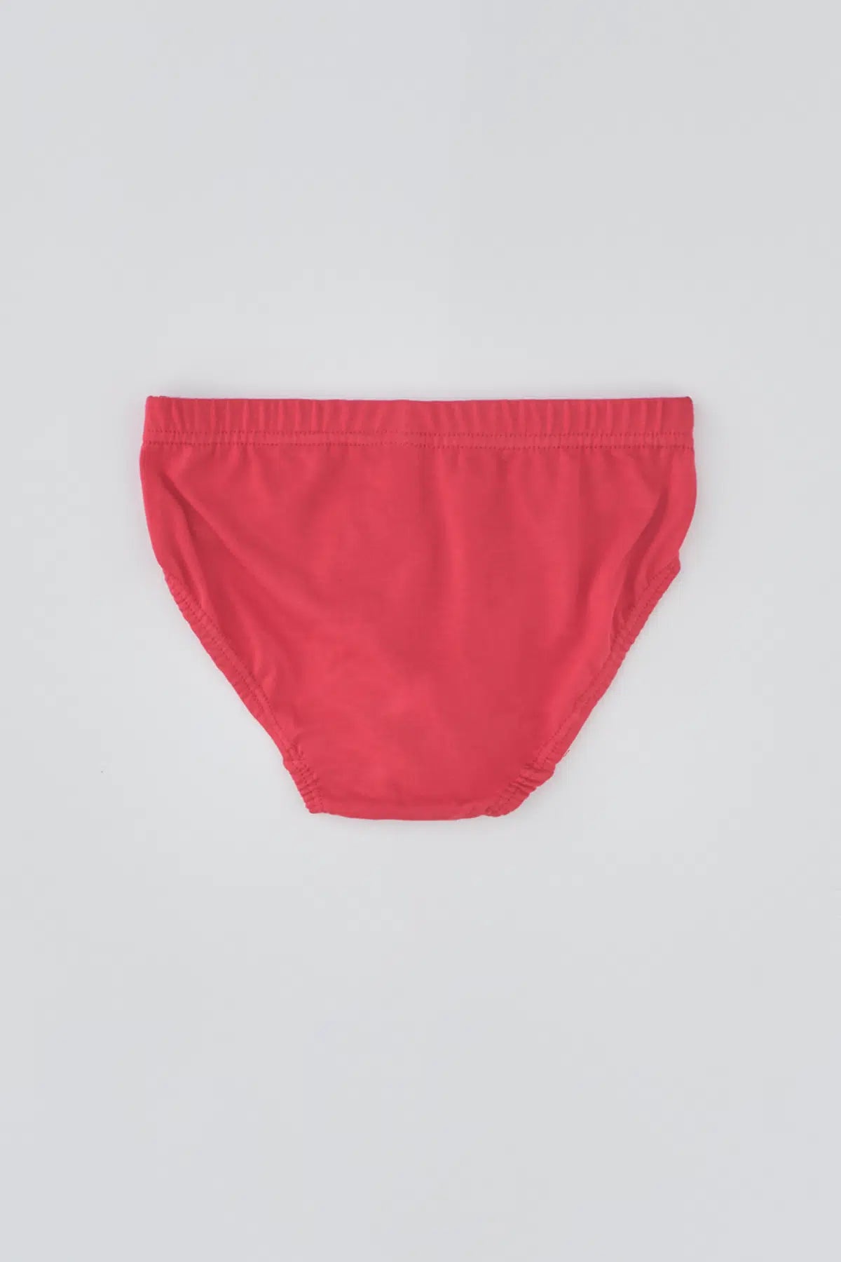 Kırmızı 2 Li Emprime Erkek Çocuk Slip Külot