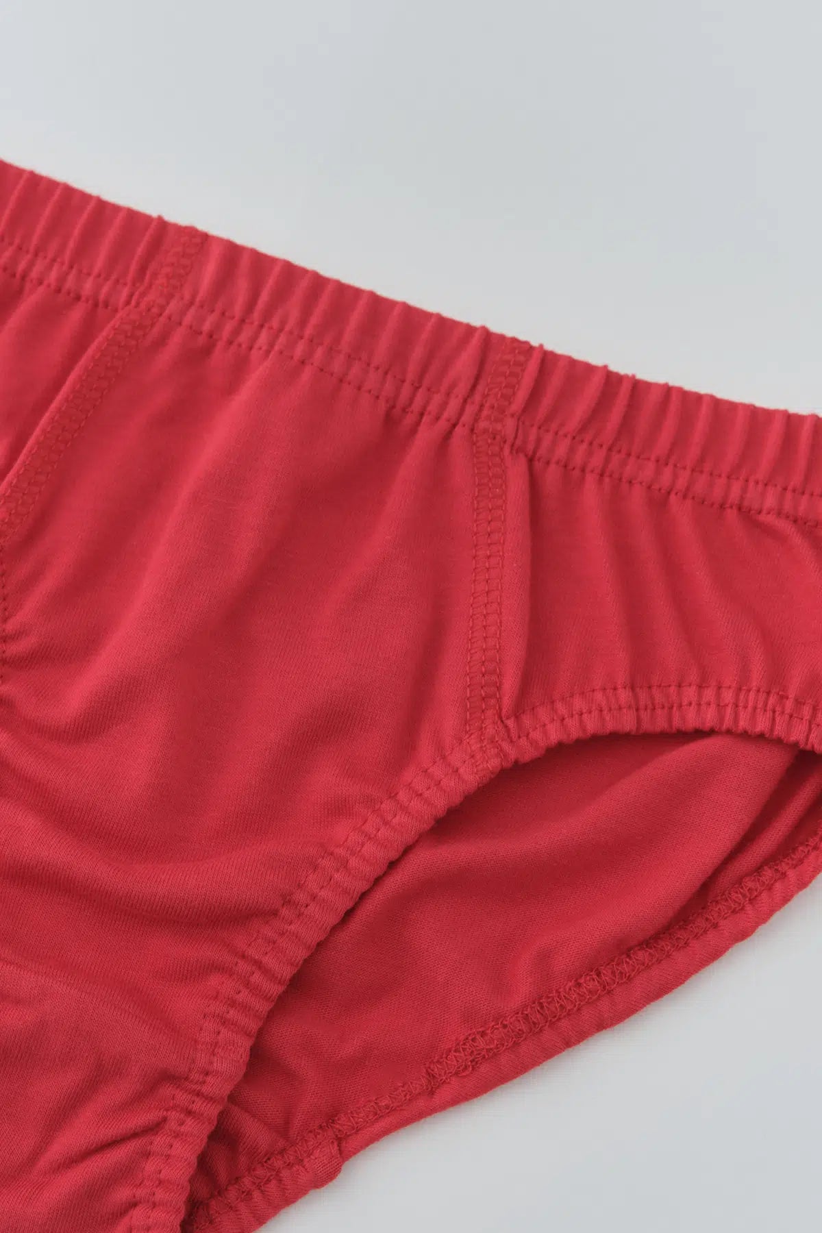 Kırmızı 2 Li Emprime Erkek Çocuk Slip Külot