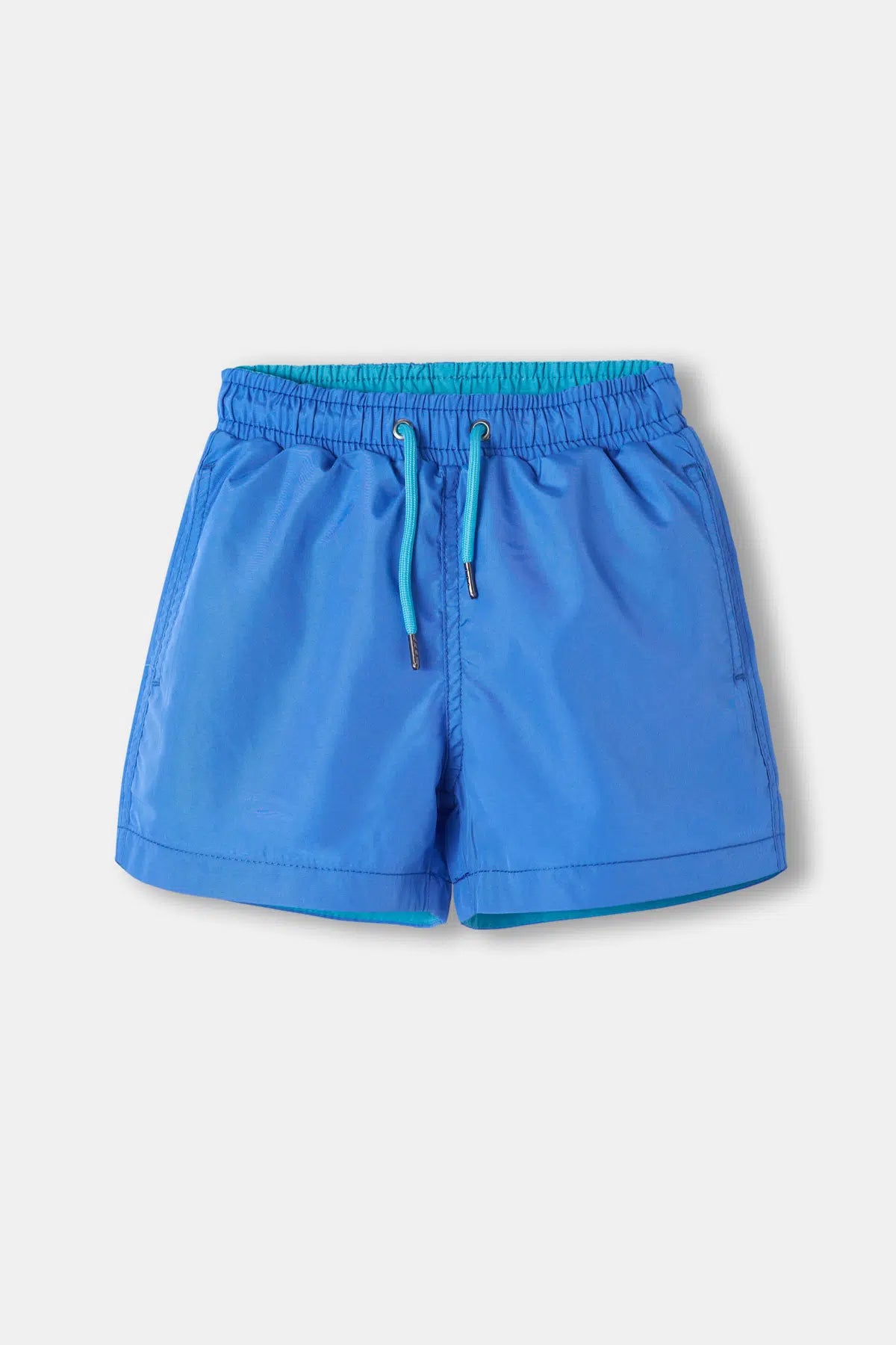 Mavi Erkek Çocuk Micro Kısa Düz Şort