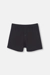 Siyah Pamuklu 2'li Boxer