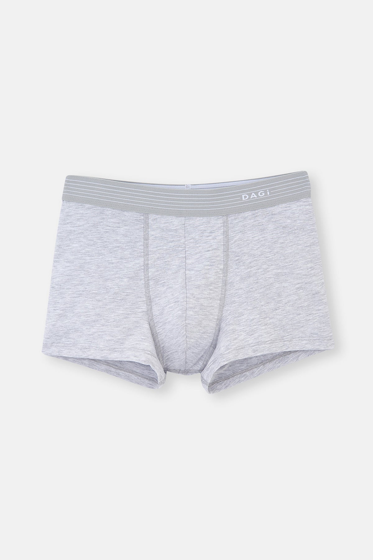Gri Melanj Compact Penye Boxer