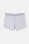 Gri Melanj Compact Penye Boxer