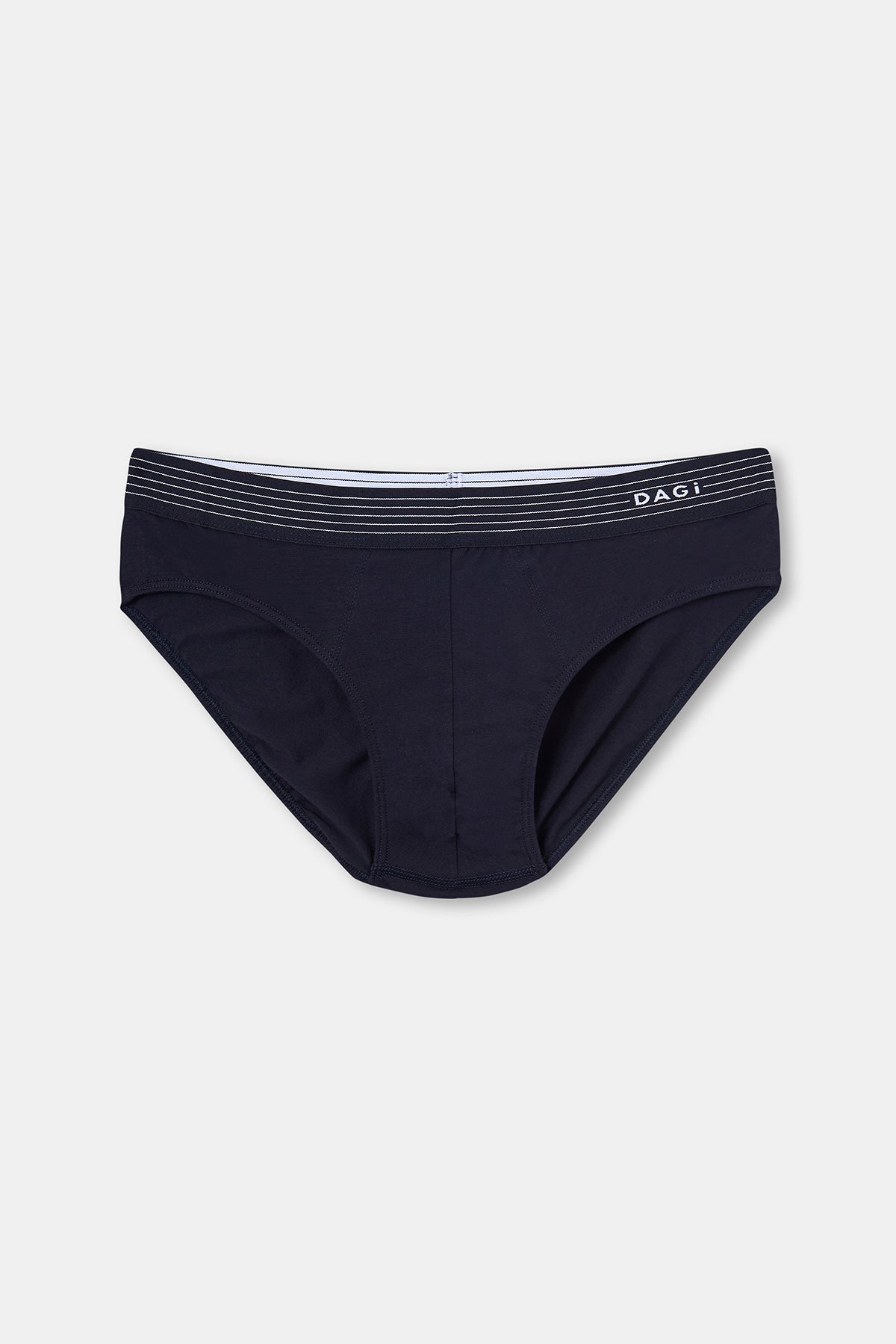 Lacivert Penye Compact Düz Erkek Slip Külot
