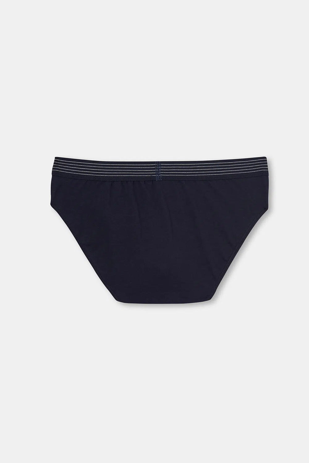 Lacivert Penye Compact Düz Erkek Slip Külot