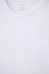 Beyaz Compact O Yaka 2'li T-Shirt