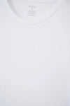 Beyaz Compact O Yaka 2'li T-Shirt
