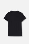 Siyah Compact O Yaka 2'li T-Shirt