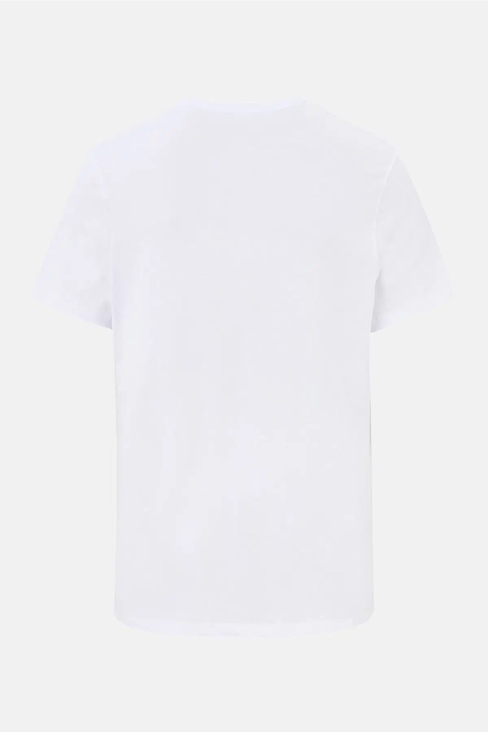 Beyaz Compact V Yaka Fanila 2'li T-Shirt