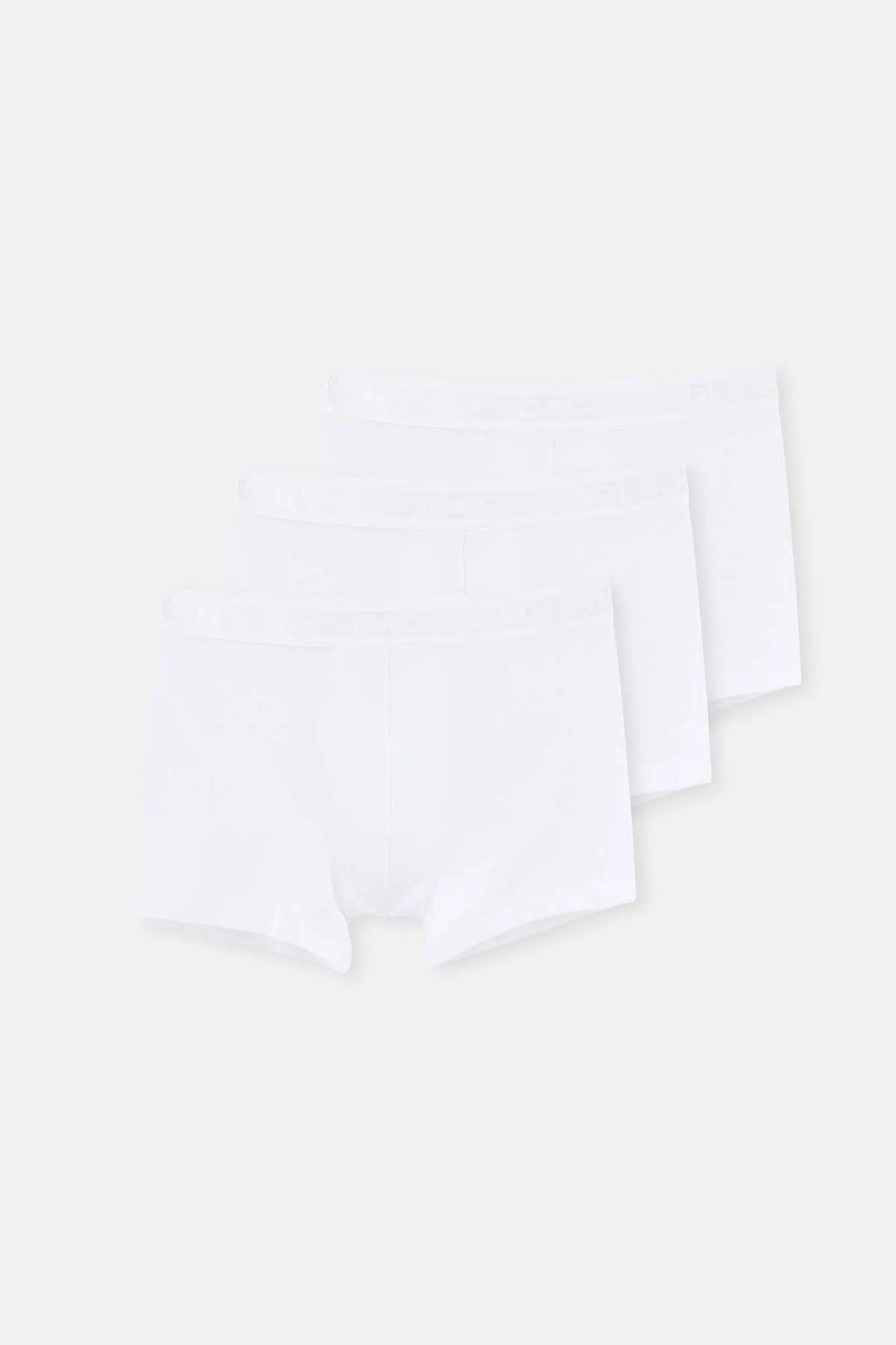 Beyaz Basic Modal 3'lü Boxer