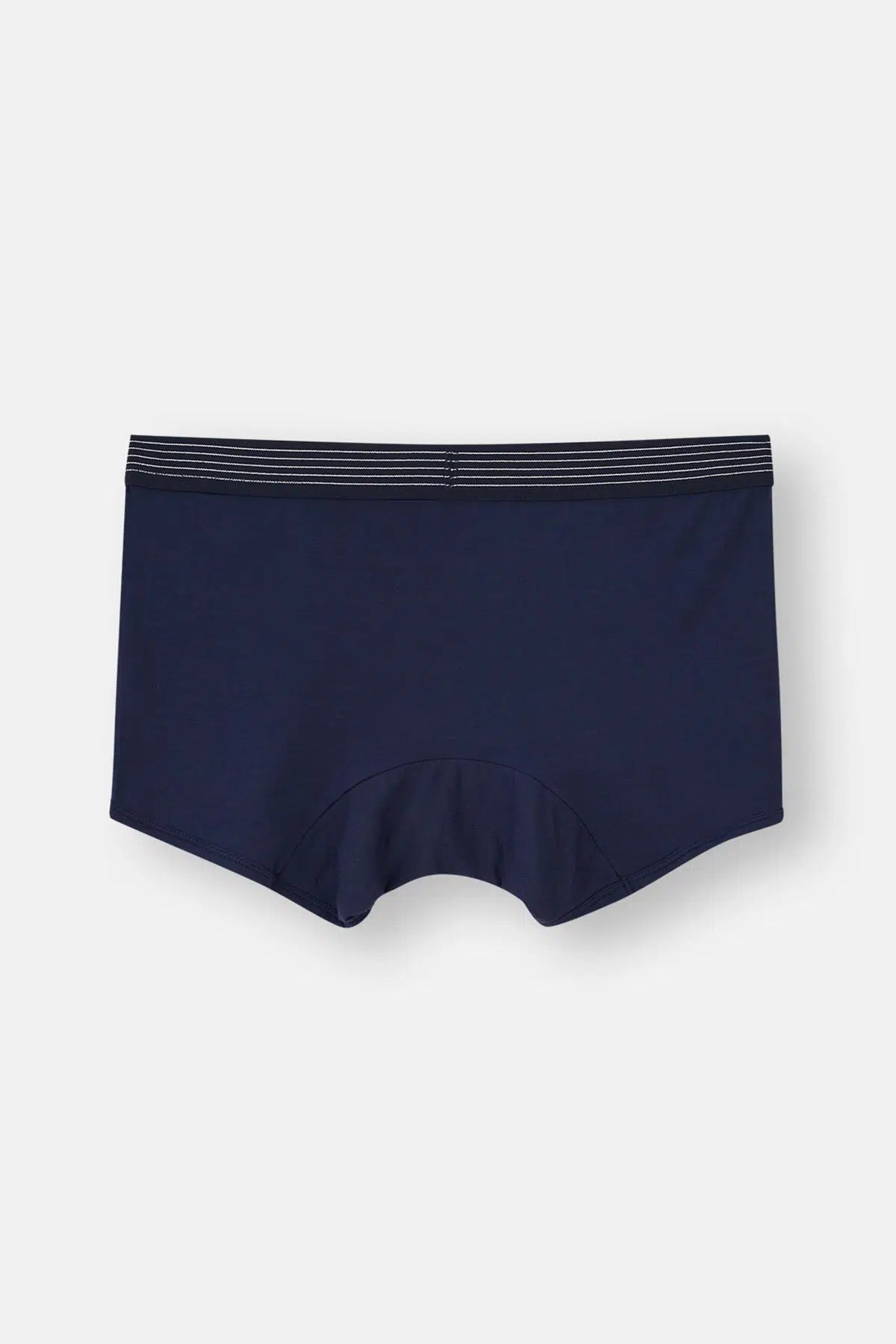 Lacivert 4210 3'Lü Düz Micro Modal Boxer