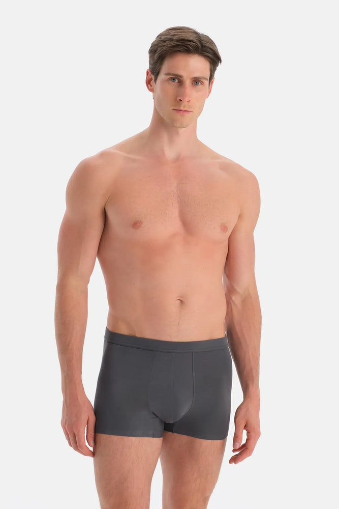 Antrasıt Düz Micro Modal Boxer