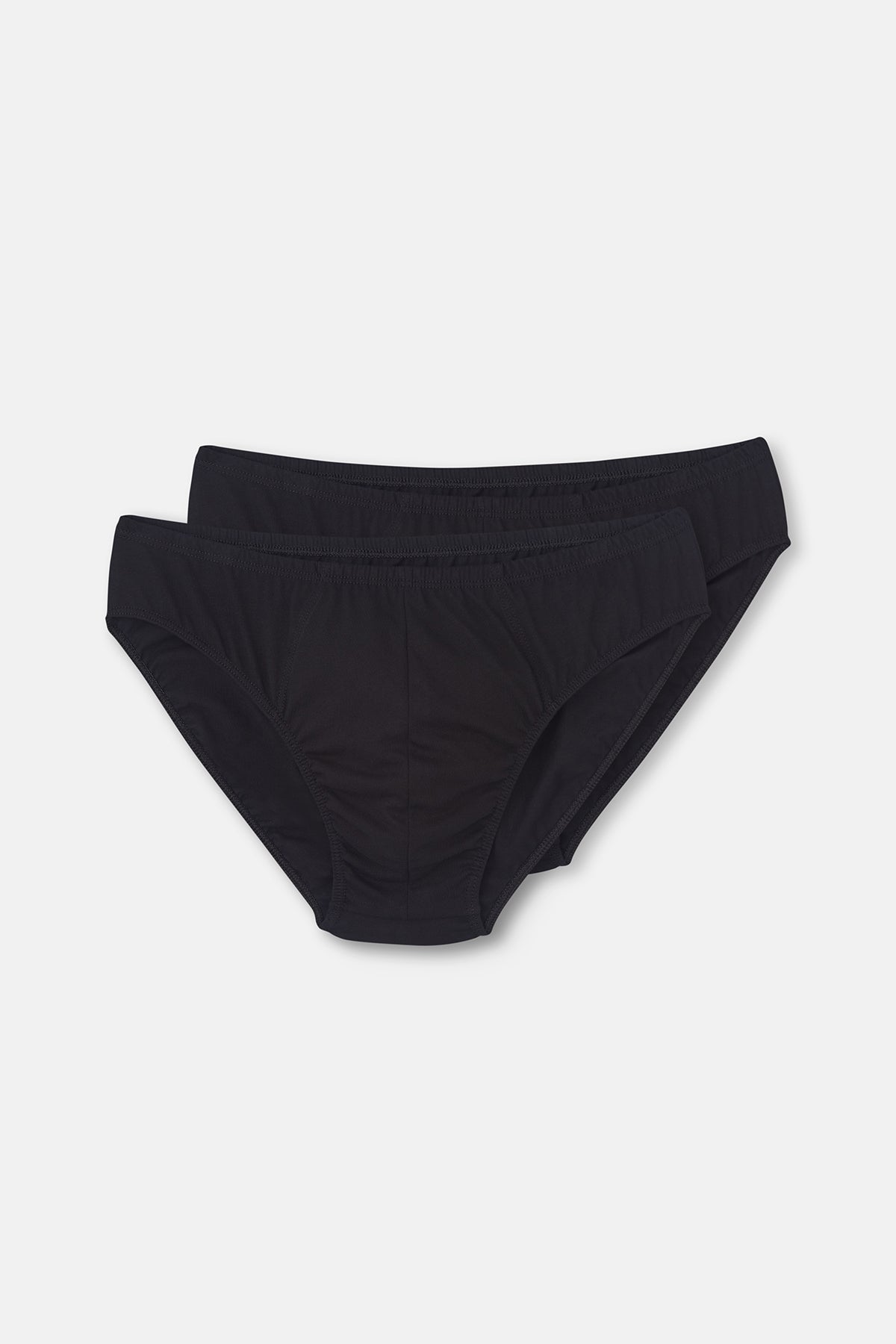 Siyah Penye 2'li Slip Külot