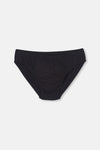 Siyah Penye 2'li Slip Külot