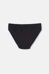Siyah Penye 2'li Slip Külot