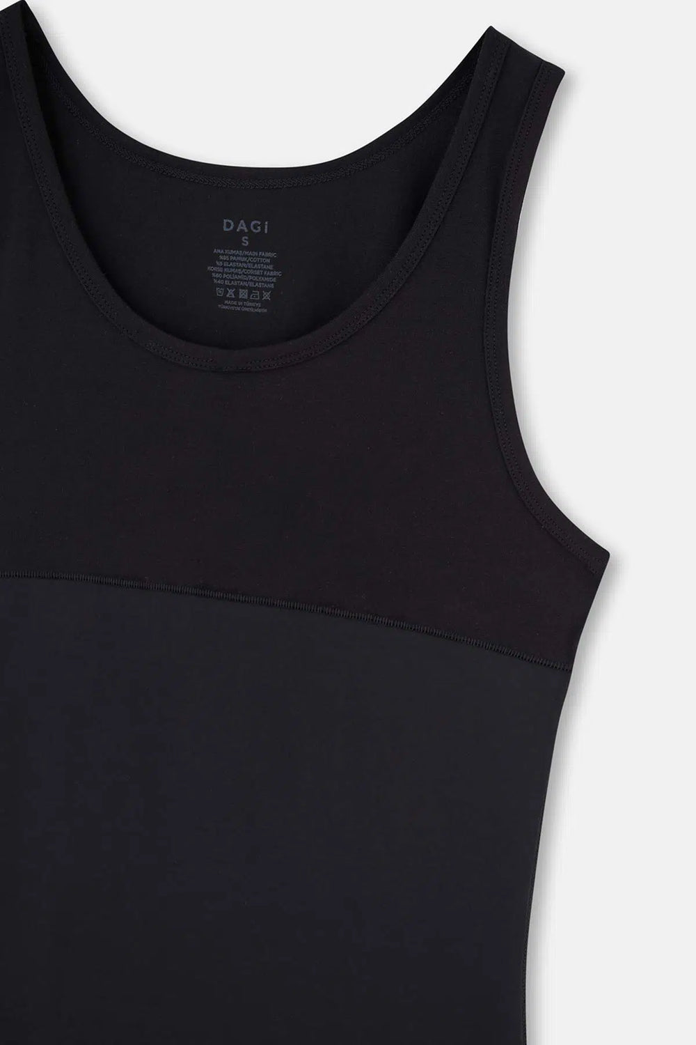 Siyah Erkek Korse Atlet