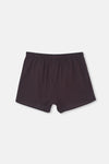 Siyah Desenli Poplin Lyc Boxer