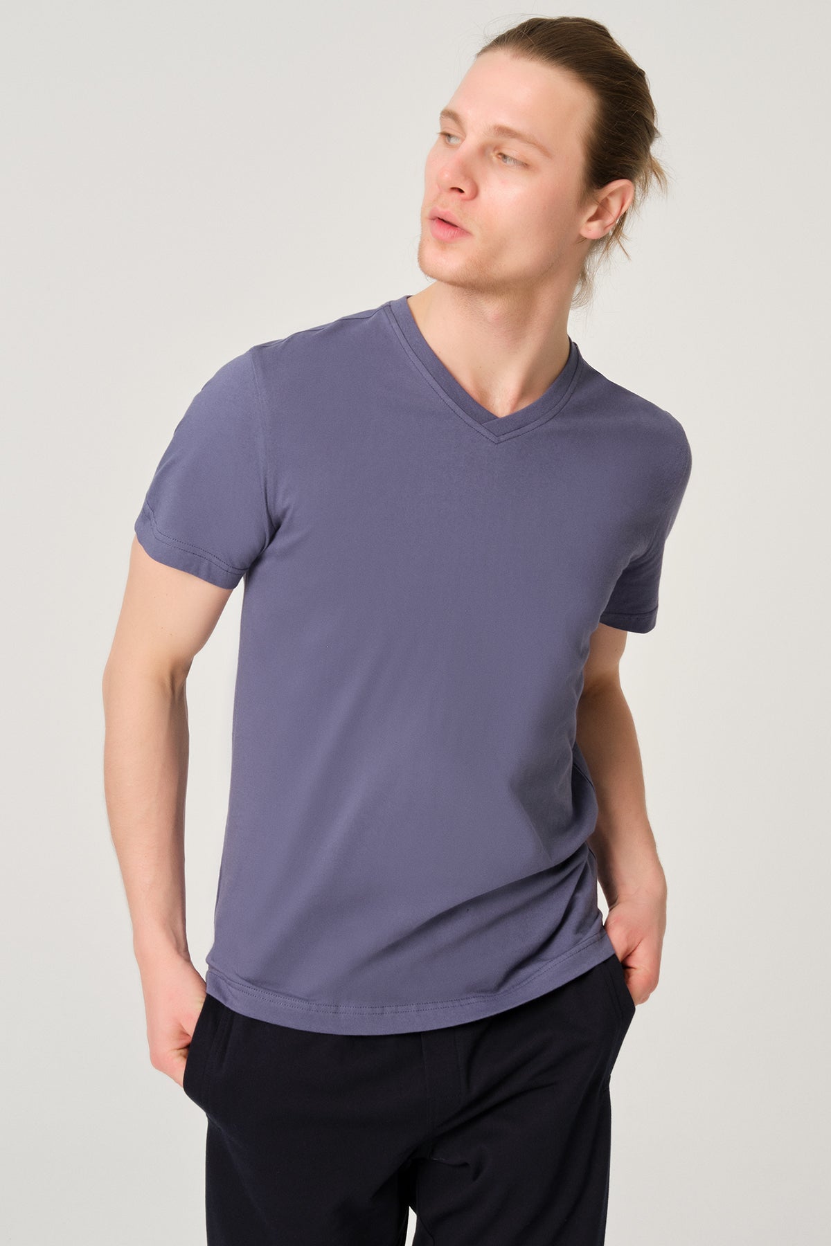 Marin V Yaka Erkek T-Shirt