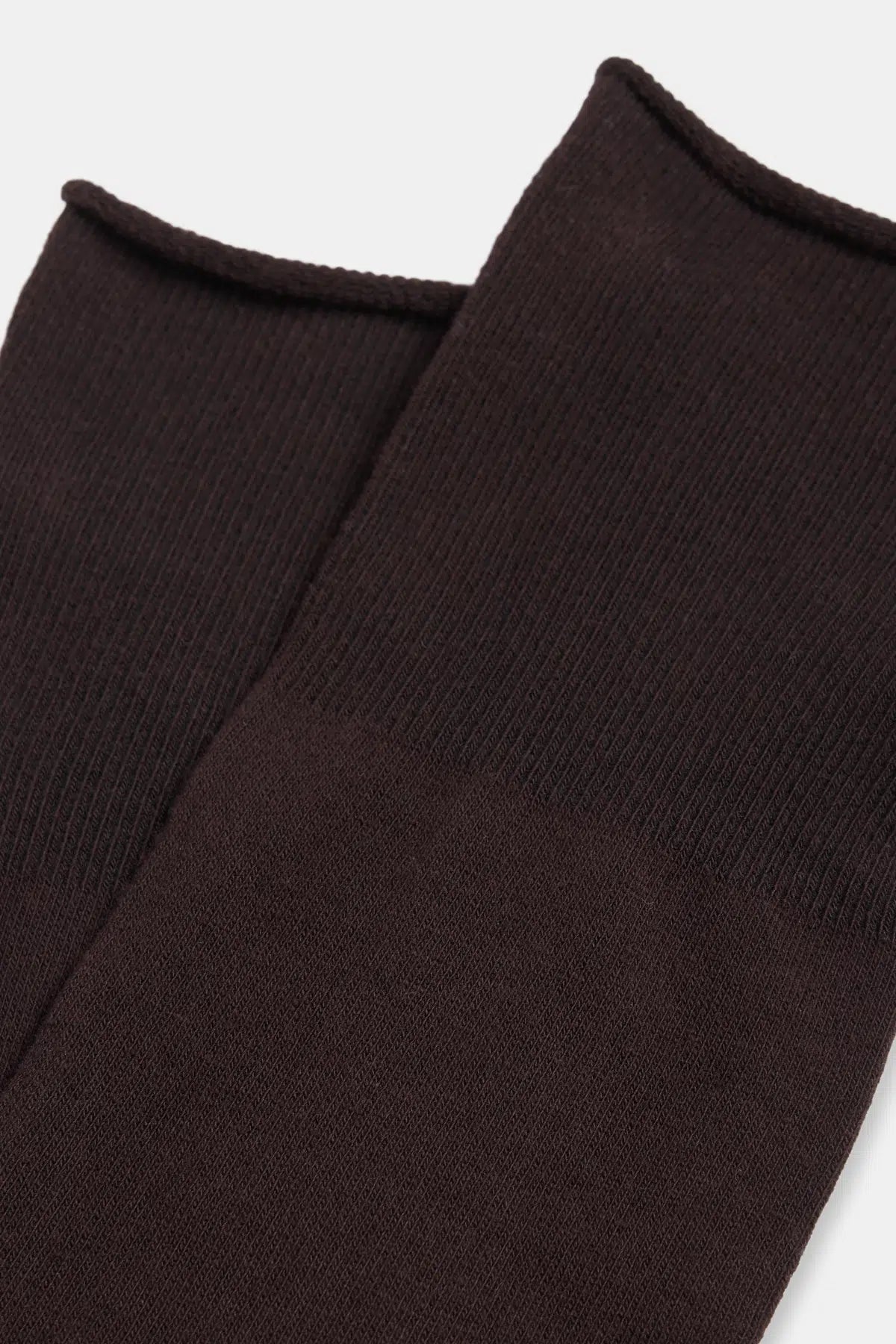 Kahve Erkek Lastiksiz Çorap