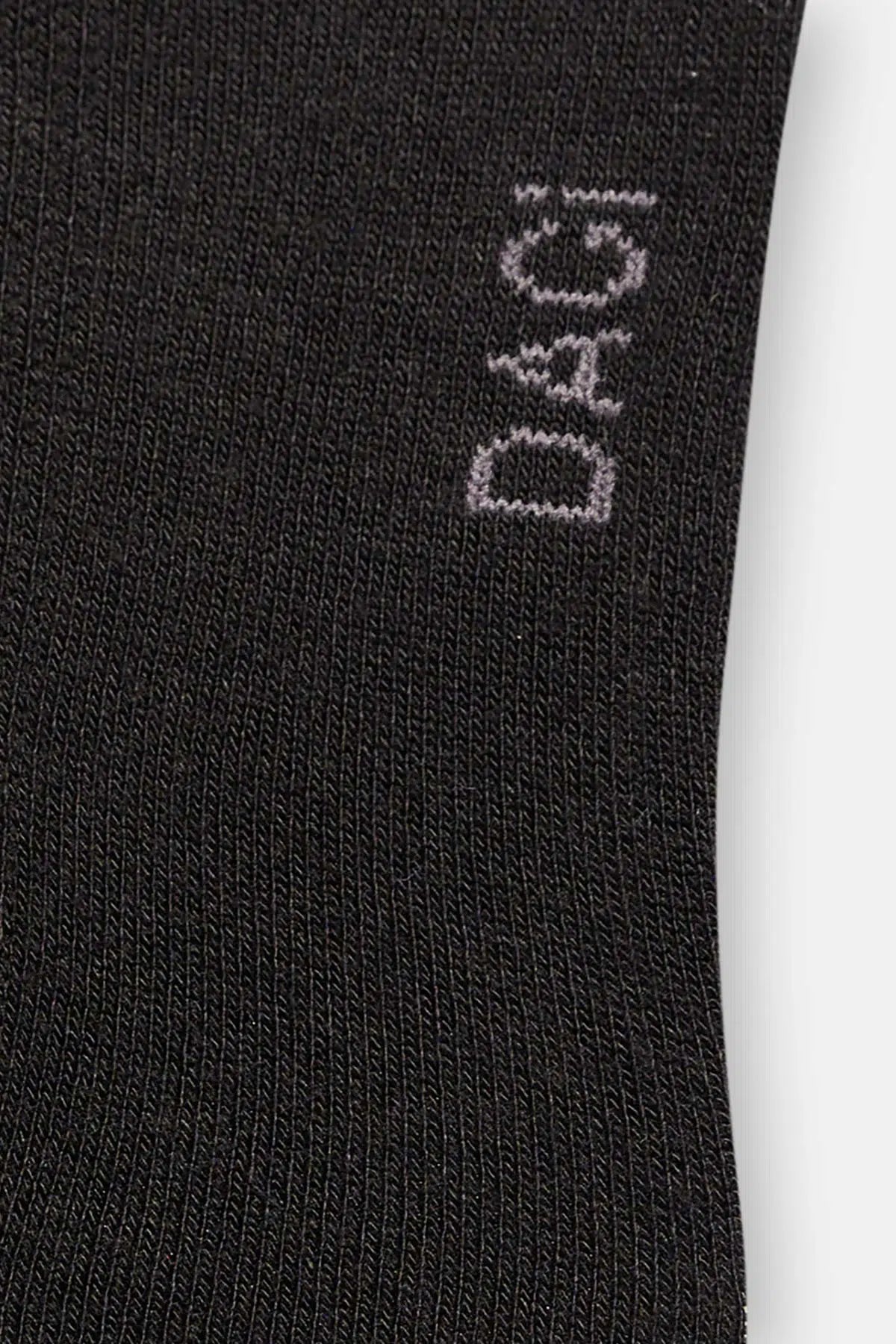 Siyah Bambu Patik Erkek Çorap