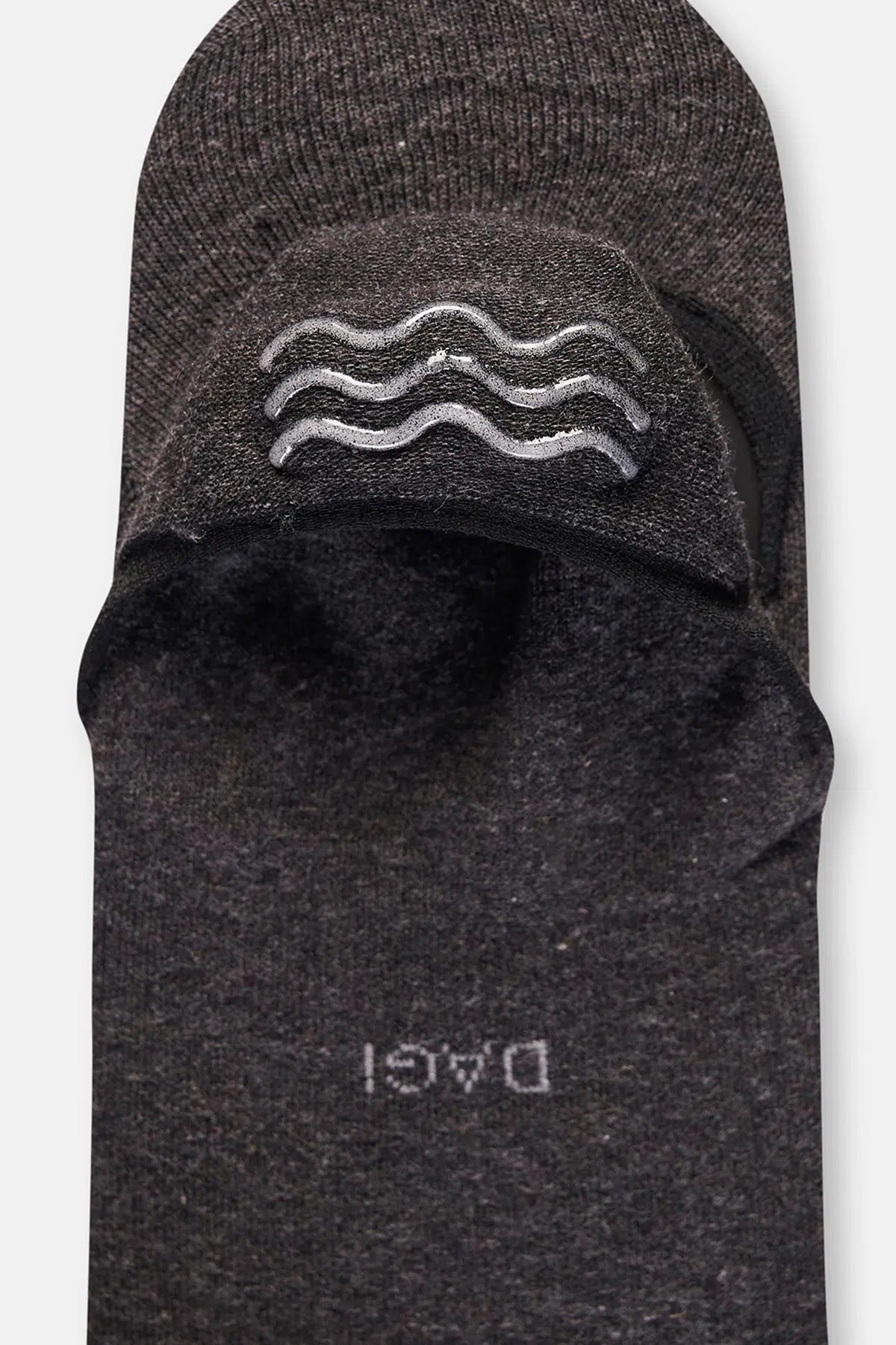 Antrasit Melanj Erkek Pamuklu Kısa Görünmez Çorap