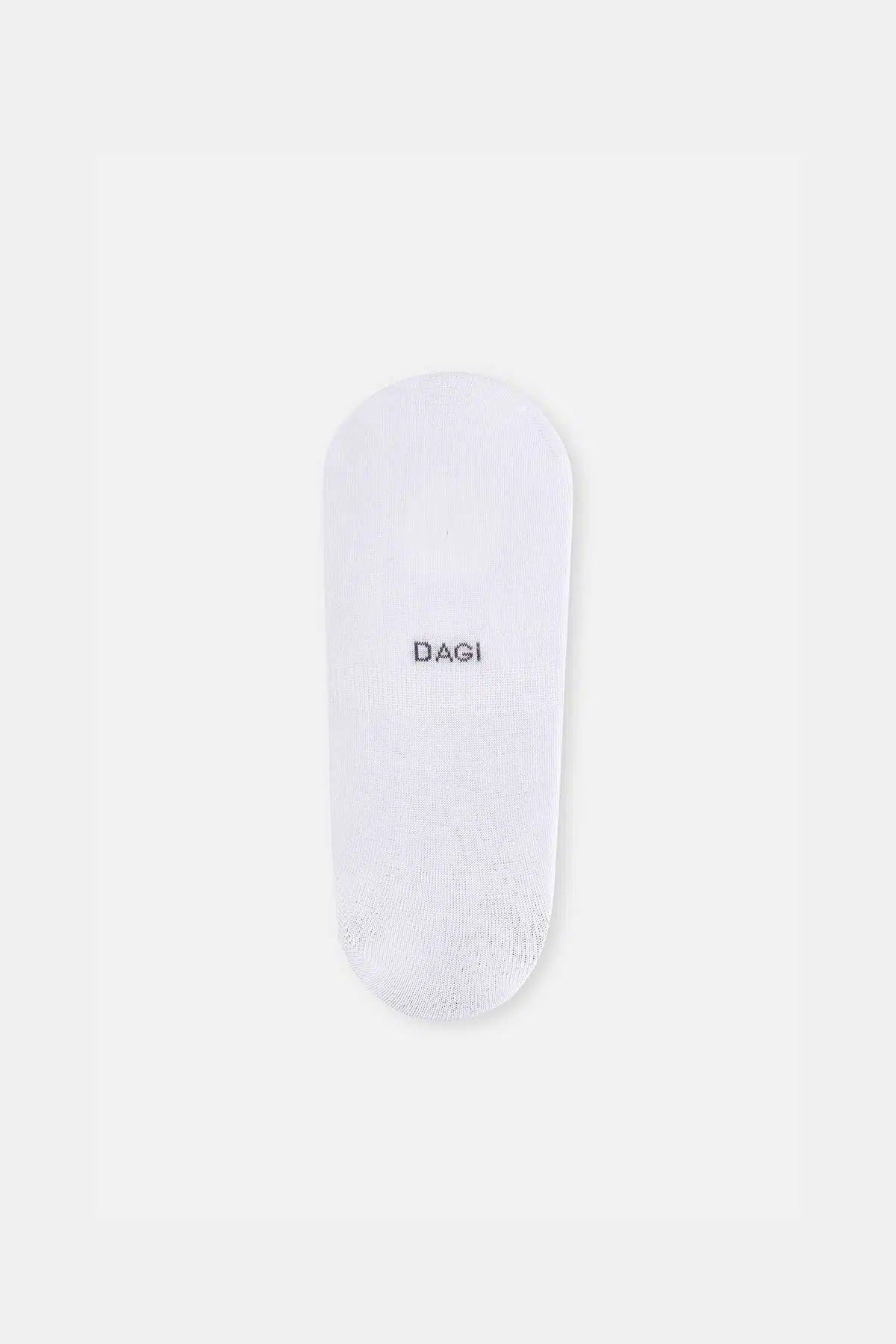 Beyaz Erkek Pamuklu Kısa Görünmez Çorap 3'Lü