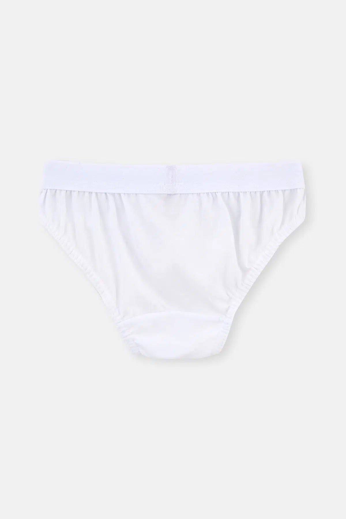 Beyaz Erkek Çocuk Pamuklu 3'lü Slip