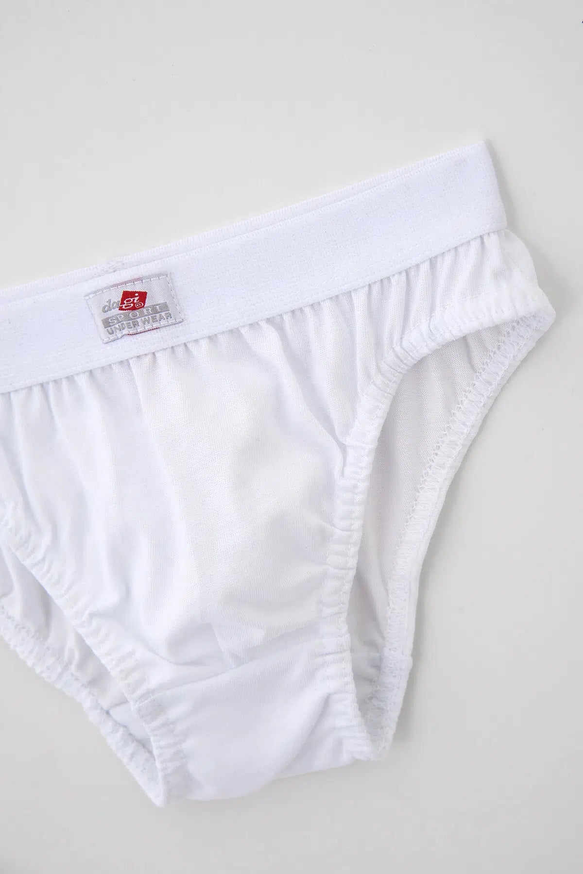 Beyaz Erkek Çocuk Pamuklu 3'lü Slip